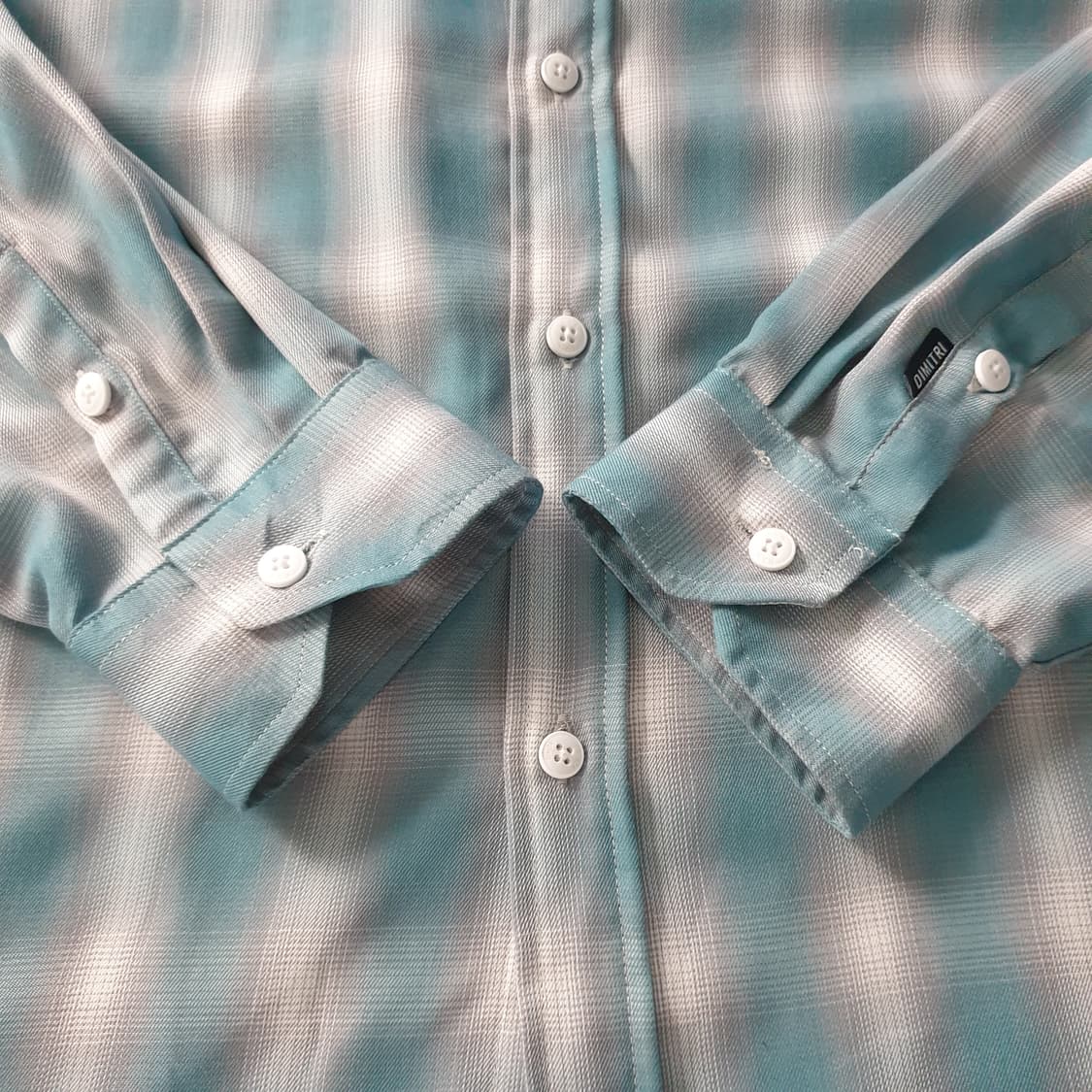 [무료배송] DIMITRI BLACK 체크 셔츠 상품이미지4