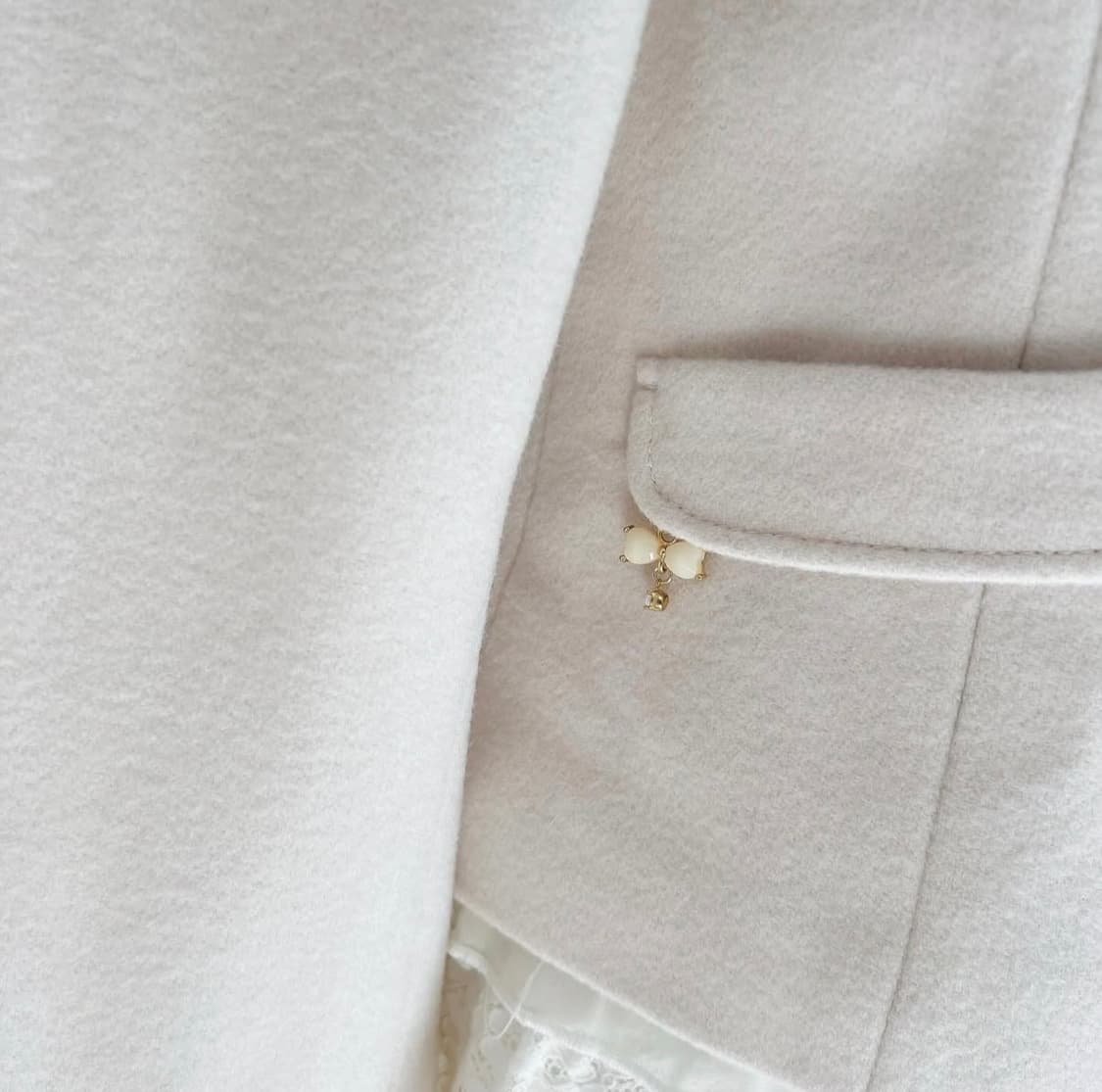 히메갸루 숏코트 아이보리 상품이미지6