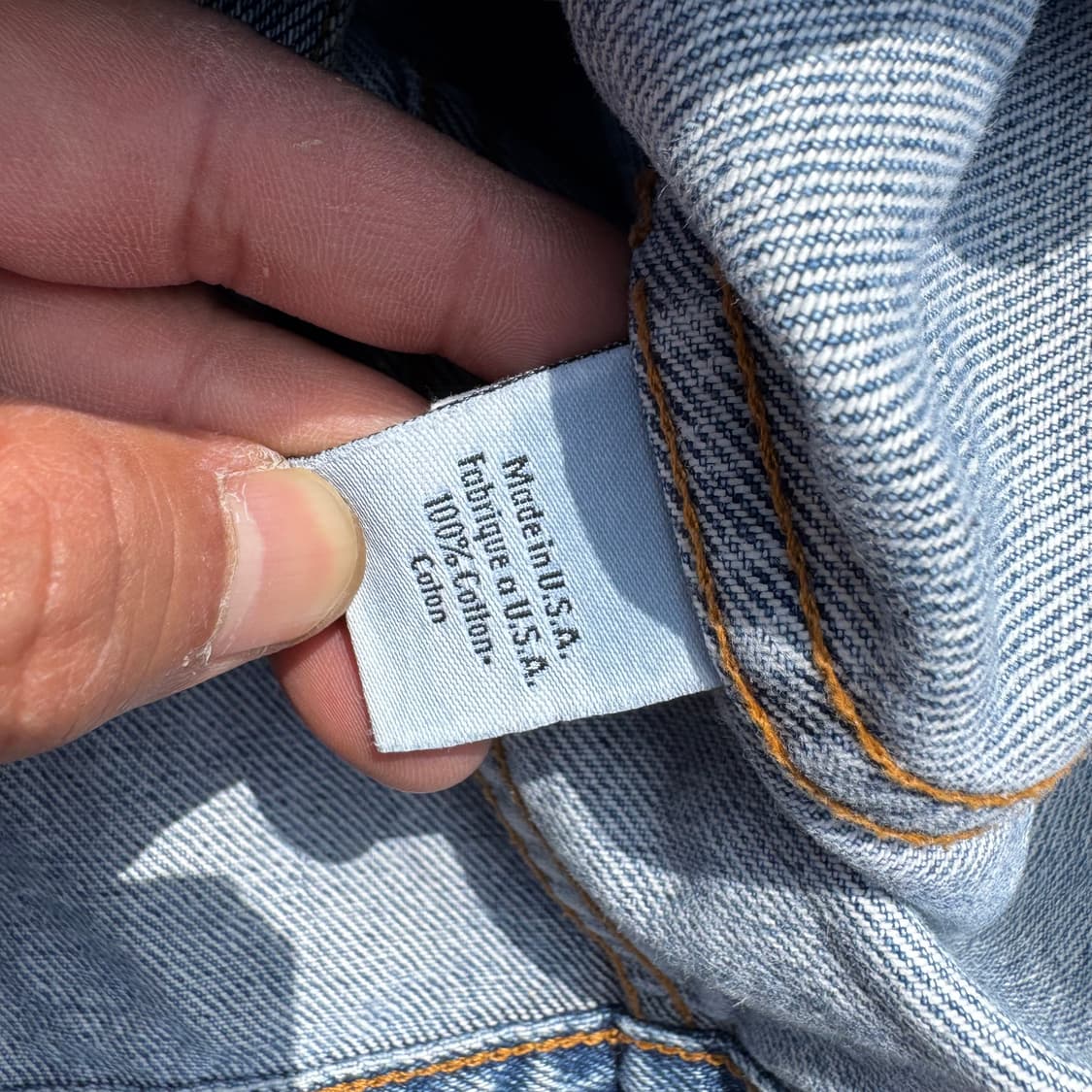 [L] 90s Calvin klein 켈빈클라인 데님 자켓 상품이미지8