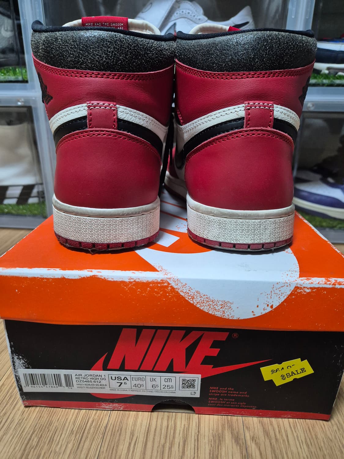 [260] 조던1 레트로 하이 og 시카고 2022 상품이미지3