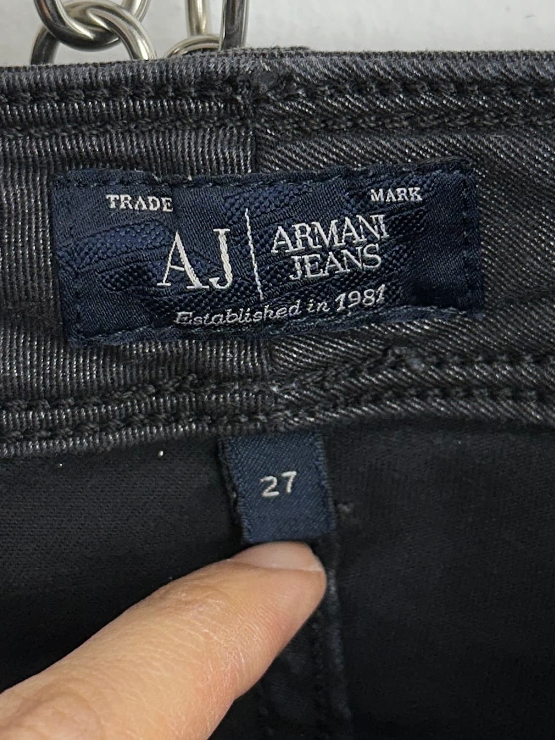 Armani Jeans Coated Skinny Pants 상품이미지6