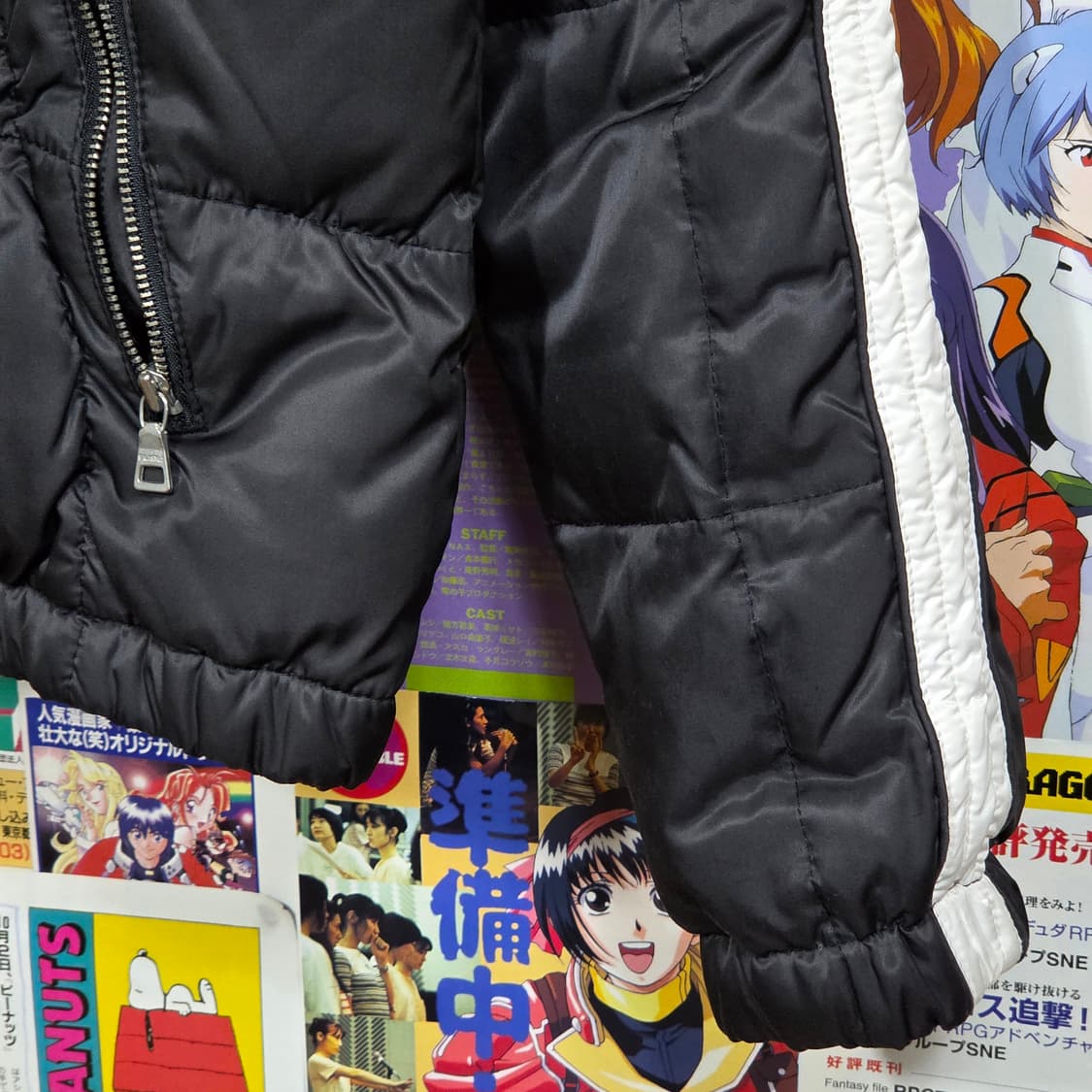 후부 사이드 라인 덕다운 패딩 점퍼 상품이미지4