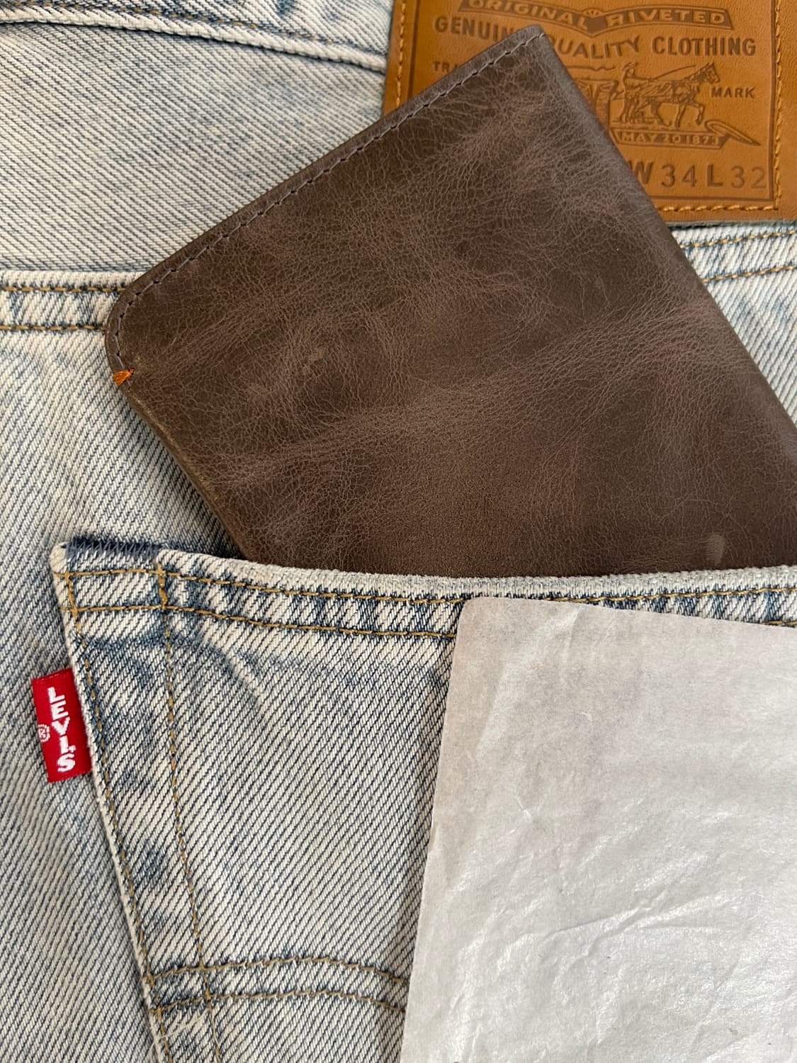 오일 풀업 가죽지갑  상품이미지6