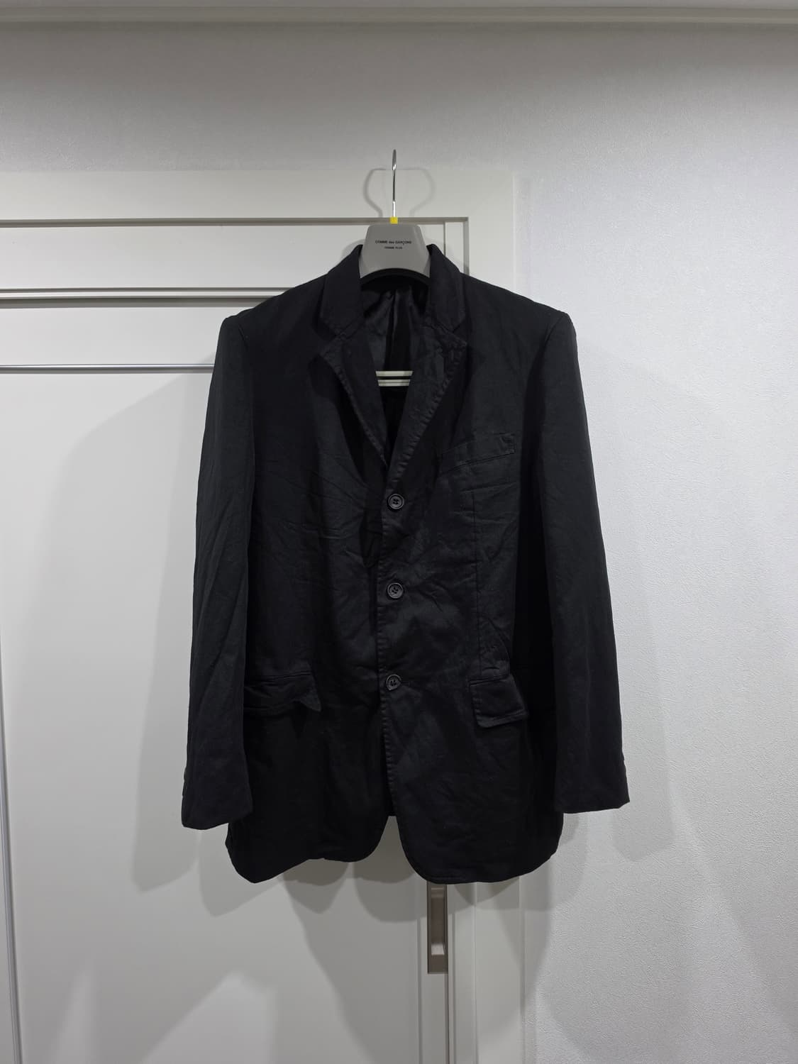 꼼데가르송 옴므 축융폴리(슈렁큰 이펙트) 자켓 L(21일 예약중) 상품이미지1