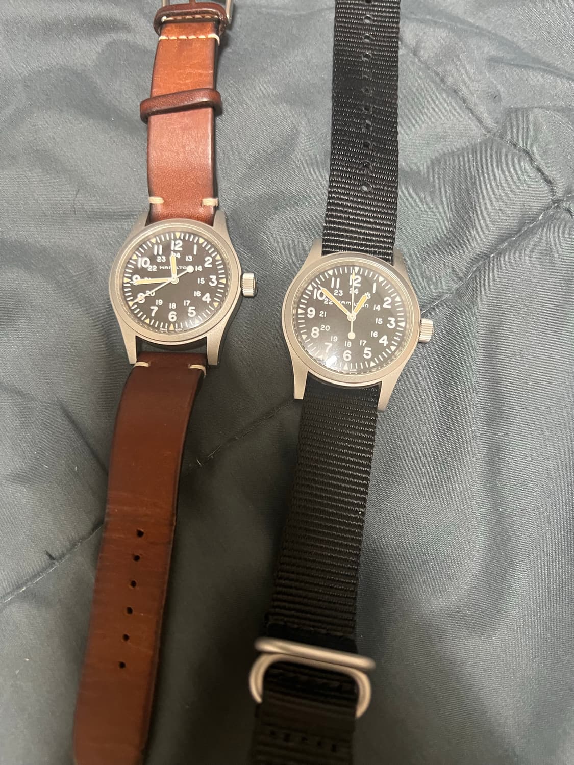 해밀턴 카키필드 메카니컬 박스보증서포함 상품이미지1