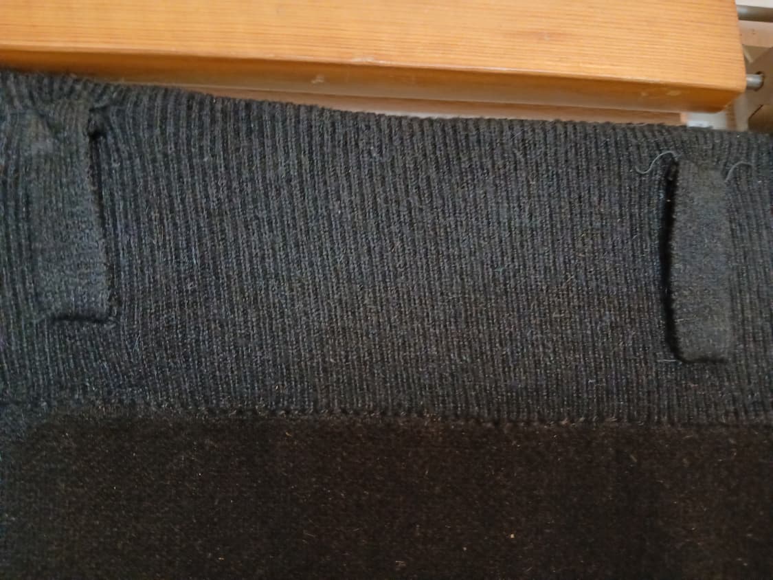 새상품 니트 슬릿 섹시 스커트 트임 미디 슬림 치마 홀복 데일리 데이트룩 상품이미지2