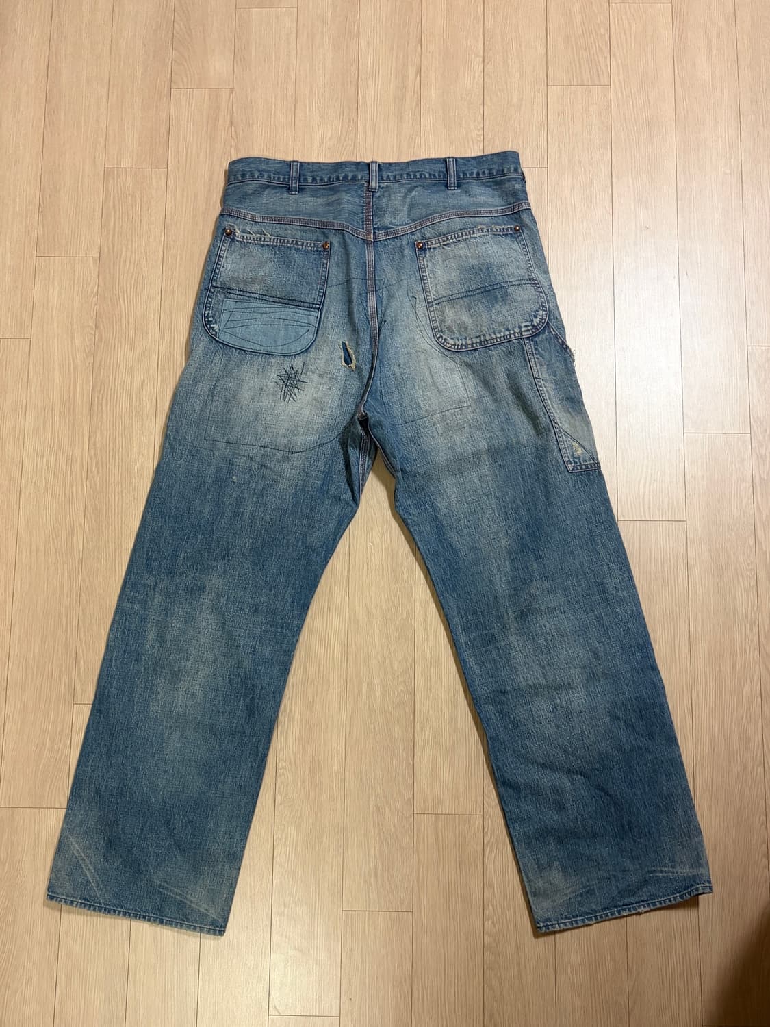 [M] 세인트미카엘 페인터 데님 상품이미지2