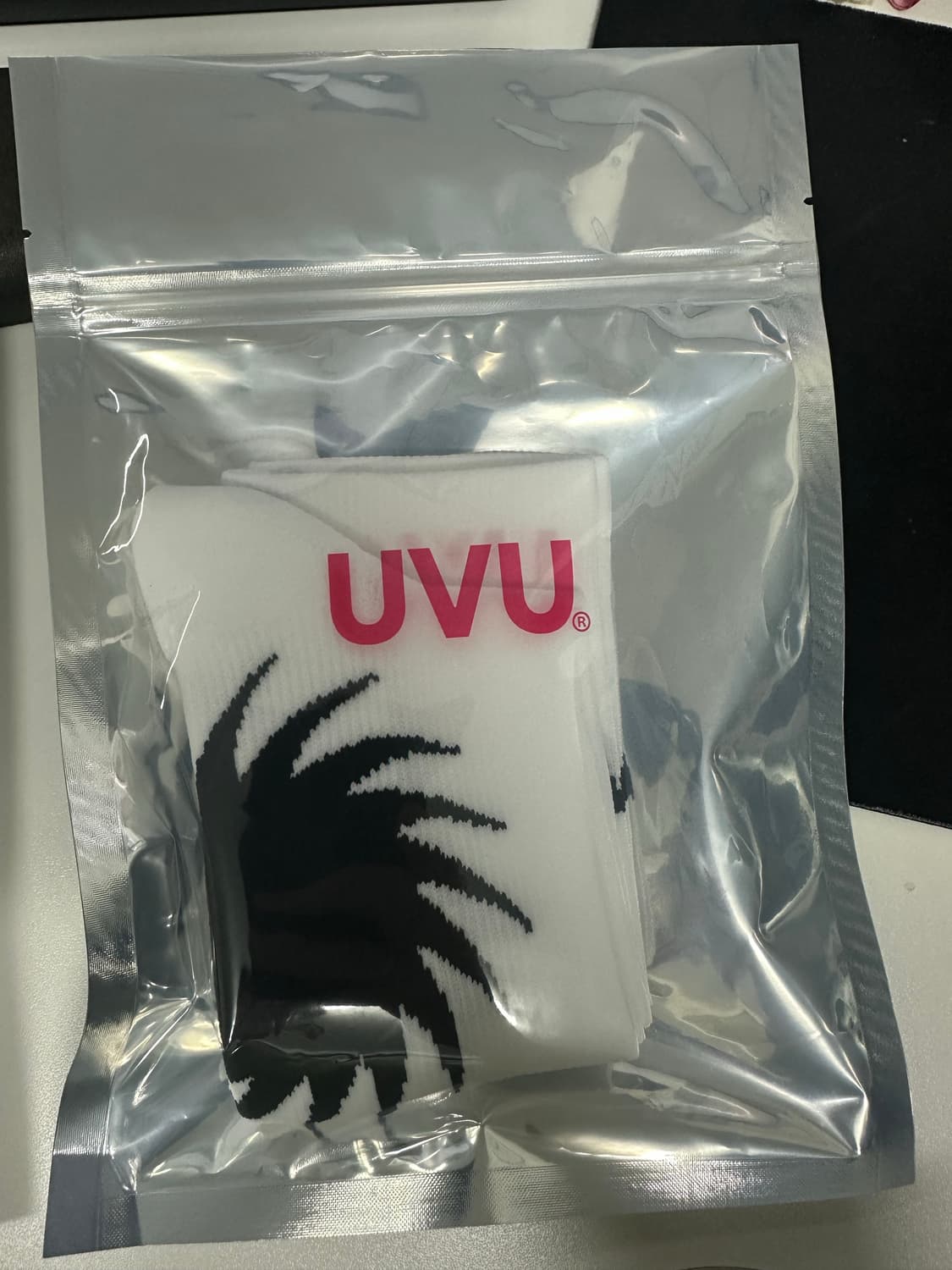 UVU 삭스 양말 엘리트(두꺼운거) 화이트 S/M 상품이미지2