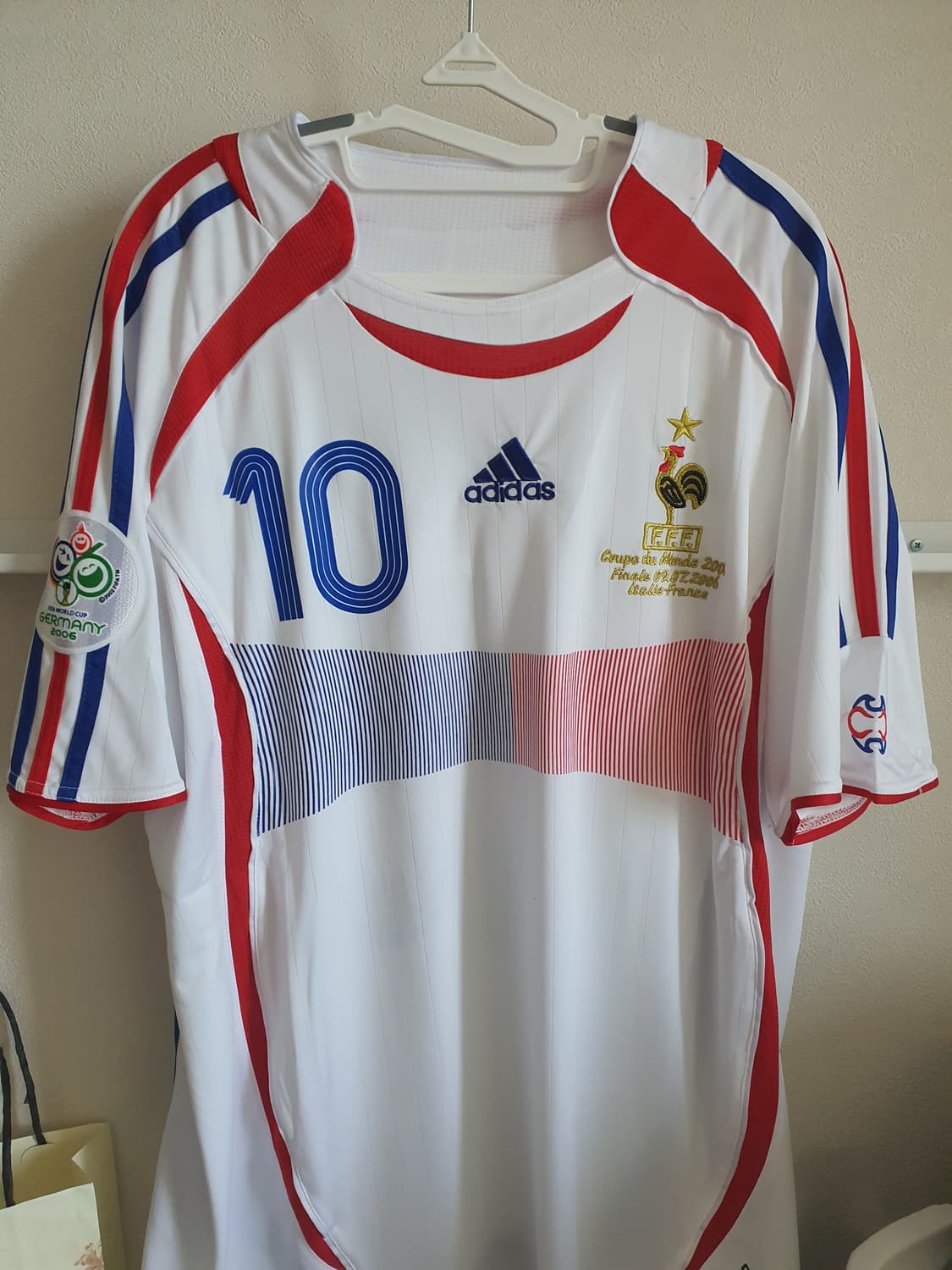 2006월드컵 프랑스 지단 결승mdt 유니폼 상품이미지1