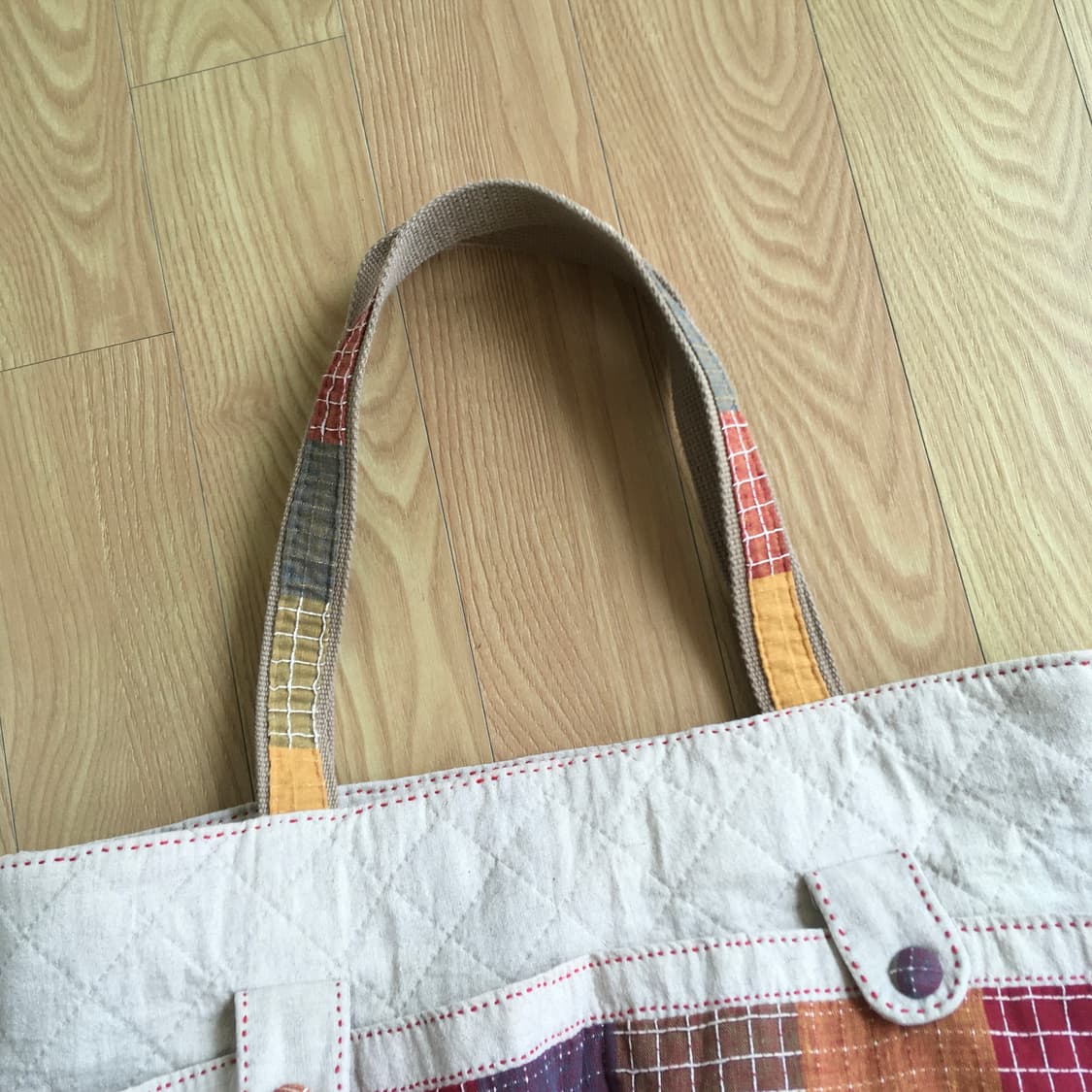 JPN/ 패치워크토트백 패치워크가방 모리걸가방 모리룩가방  상품이미지5