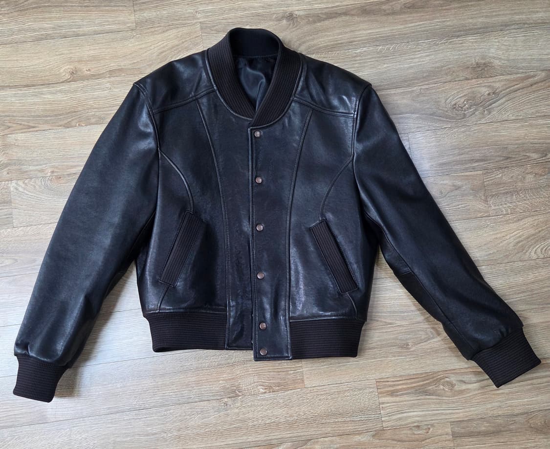 엘무드 건 앤 로즈 램스킨 바시티 자켓 상품이미지4