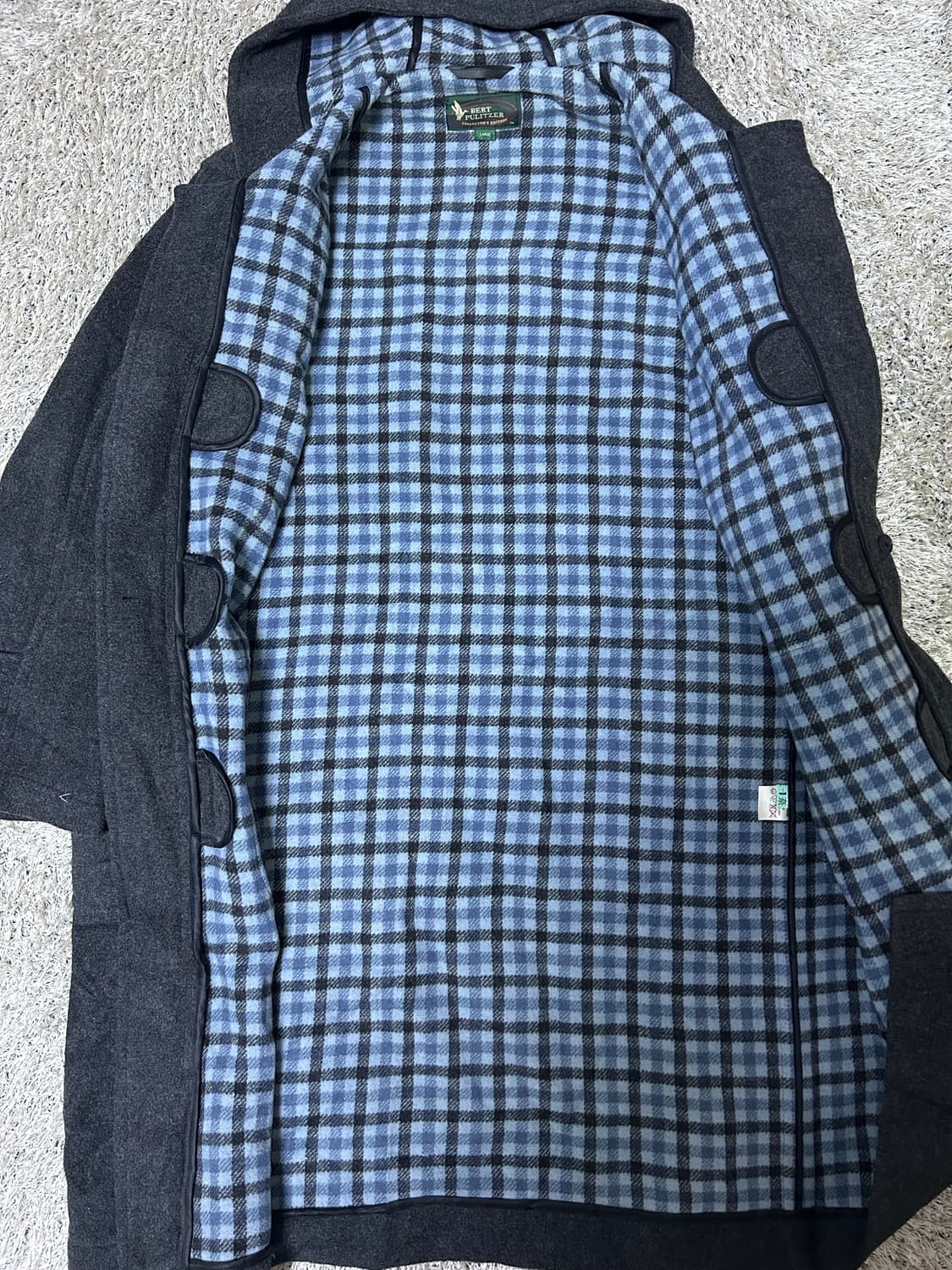 헝가리제 캐시미어 버트풀리처 떡볶이코트 105~110 상품이미지4