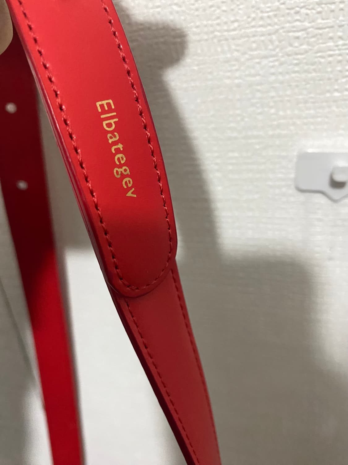 엘바테게브 레드 숄더백 상품이미지8