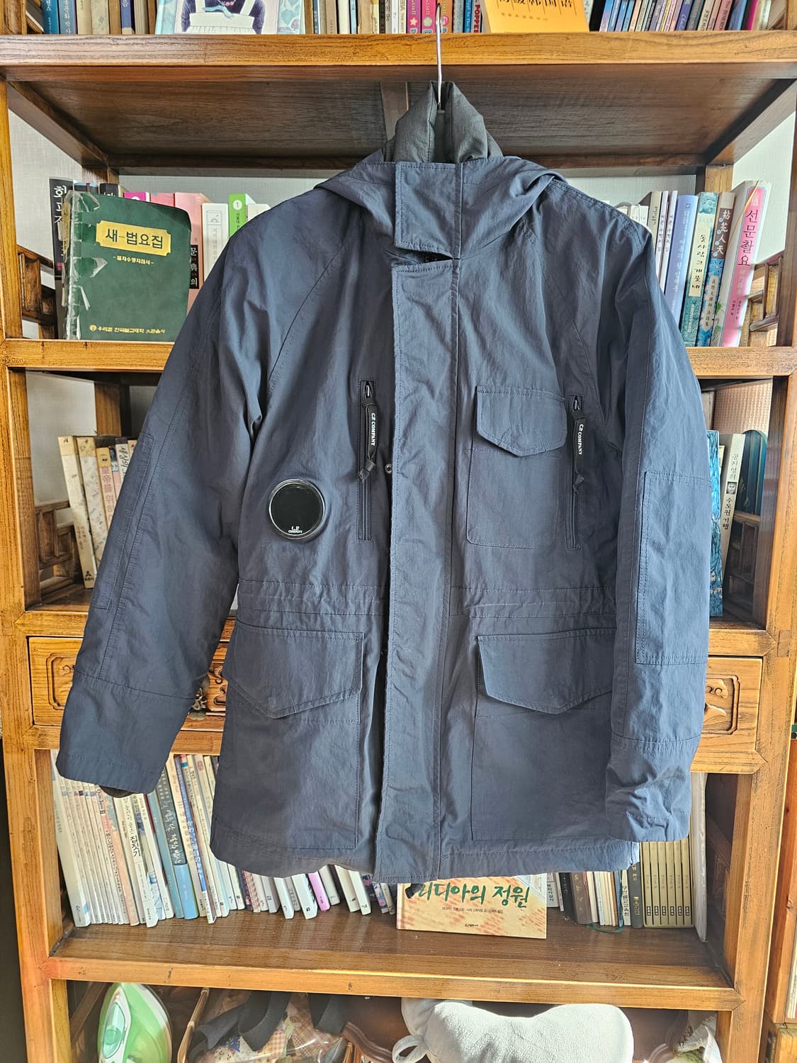  씨피 CP컴퍼니 후드 패딩 중기장 자켓 야상 패딩 100사이 상품이미지1