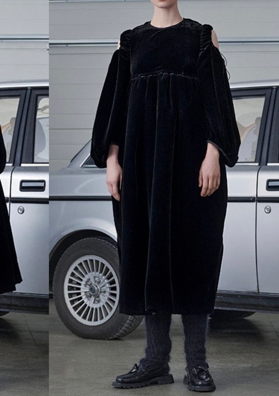 세실리아반센 벨벳 드레스 상품이미지5