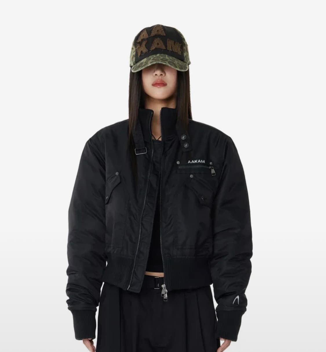 High-Neck Bomber Jacket 아캄 봄버 상품이미지1