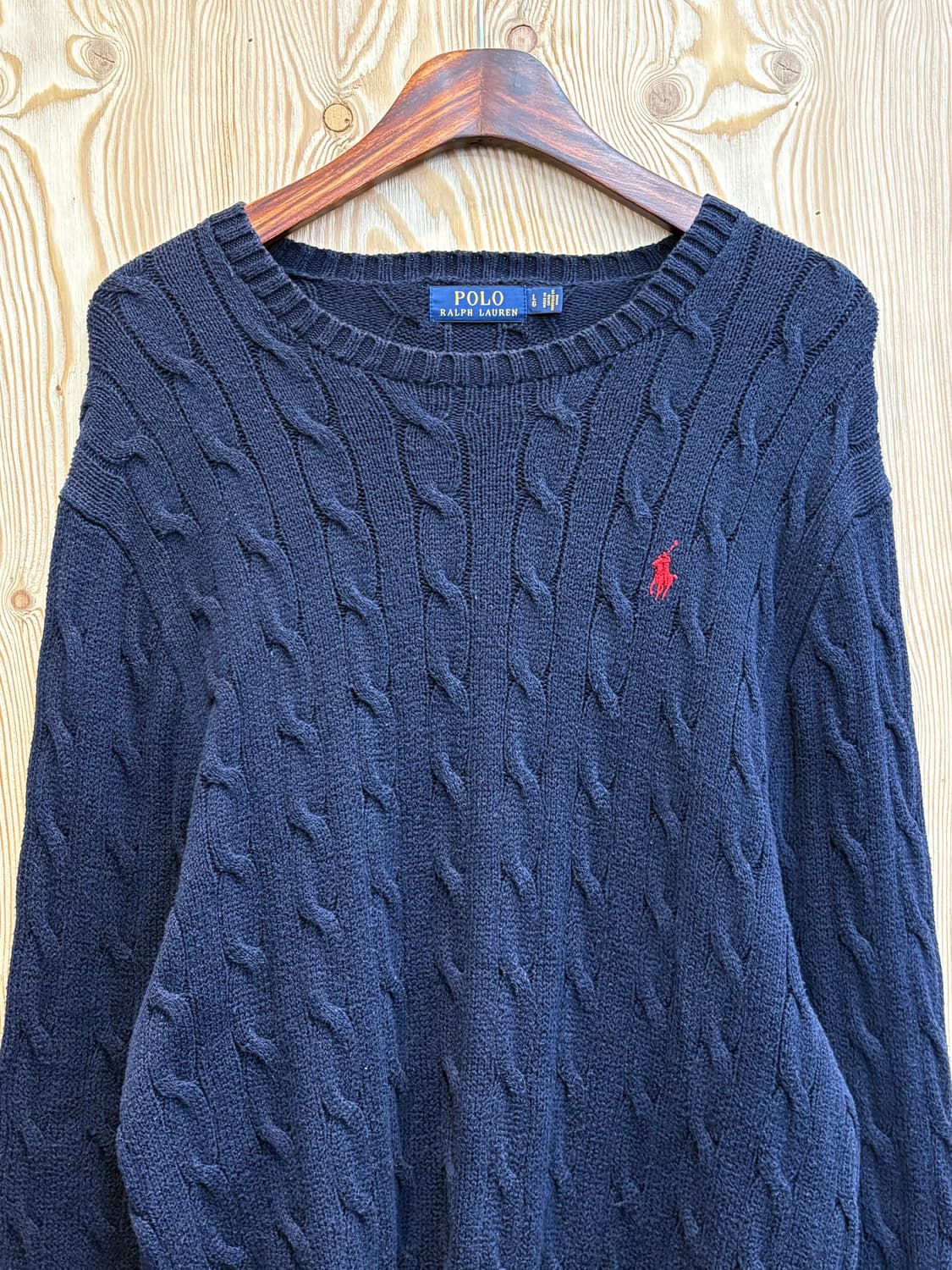 폴로 랄프로렌 꽈배기 니트 상품이미지3