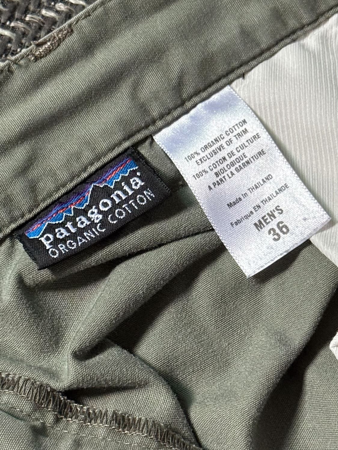 (36) 파타고니아 오가닉 코튼 세이지 그린 쇼츠 상품이미지4