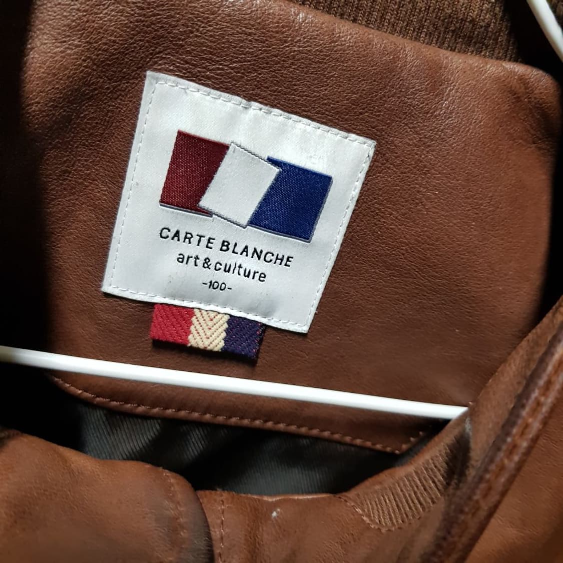 95 100 / 양가죽 슬림자켓/ 까르뜨블랑슈/2-따 상품이미지3