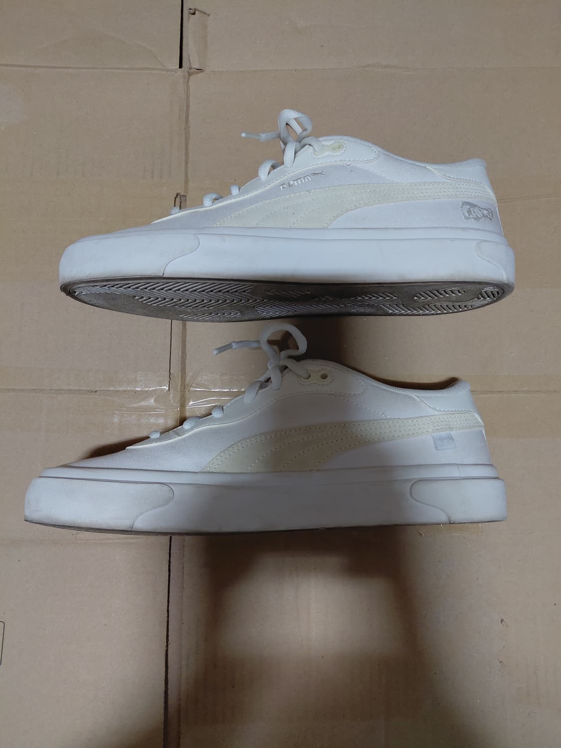 [푸마]카프리 로얄 화이트베이지 스니커즈 275사이즈 상품이미지3