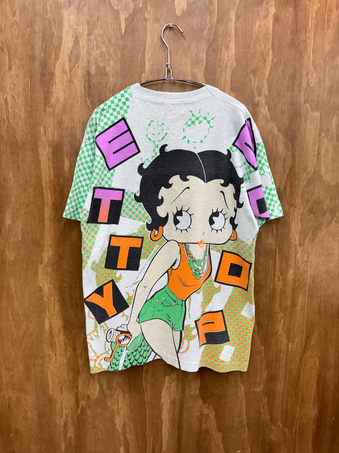 90‘s fruit of the loom 베티붑 티셔츠 상품이미지4