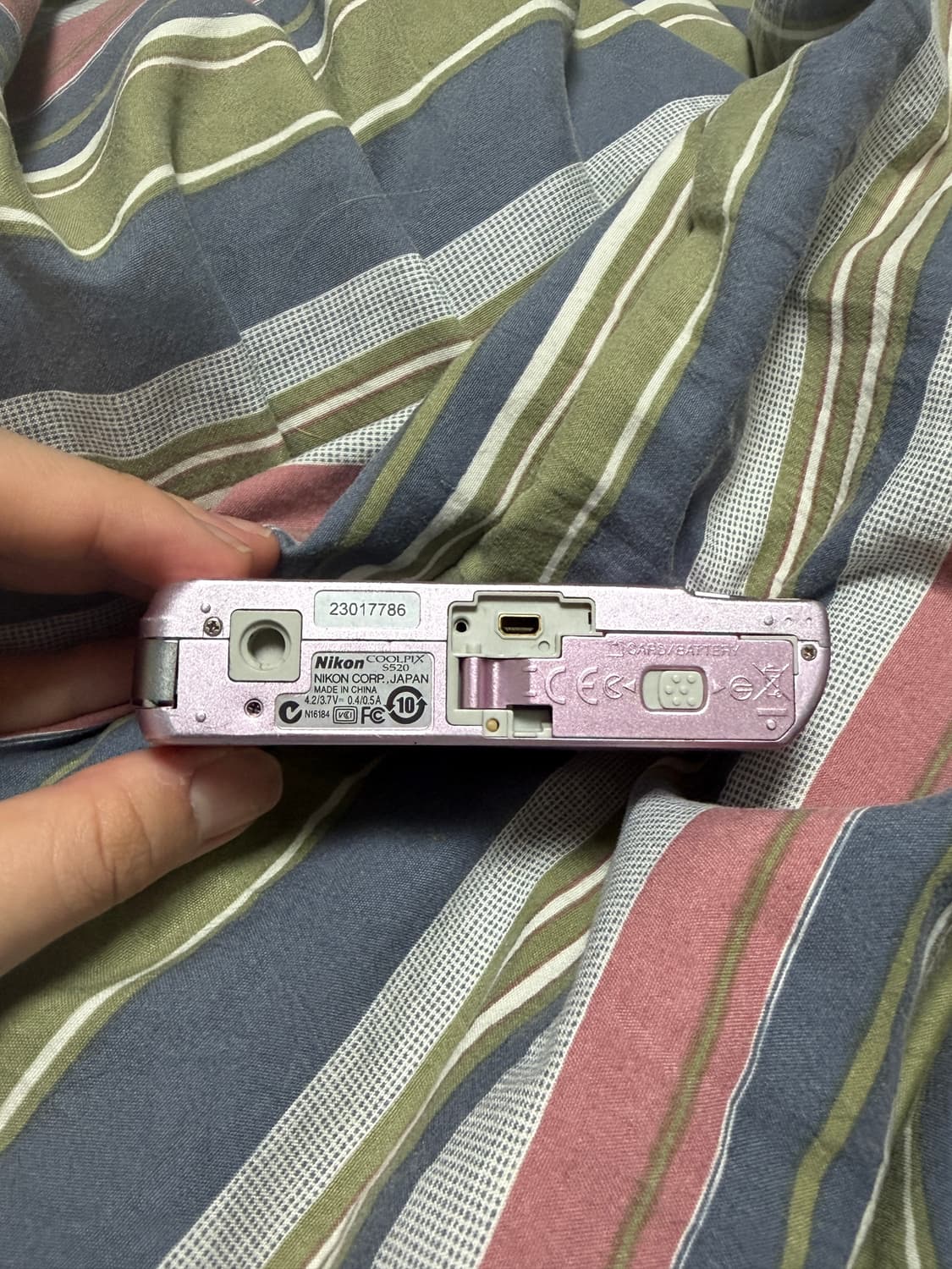 니콘 쿨픽스 S520 핑크 정크 상품이미지7