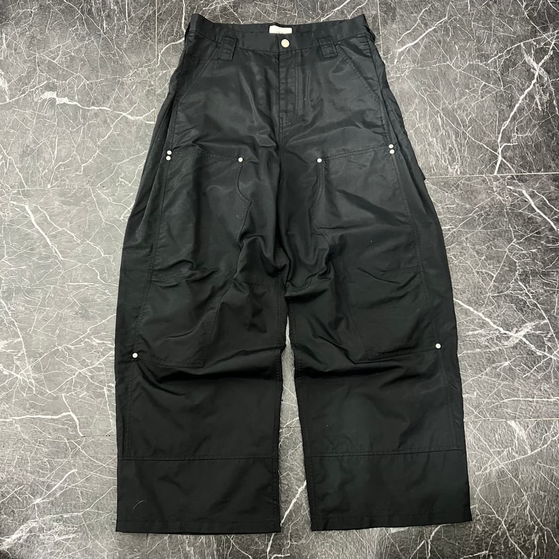 IEY 이에이 오버와이드 벌룬 카펜터 팬츠 상품이미지4