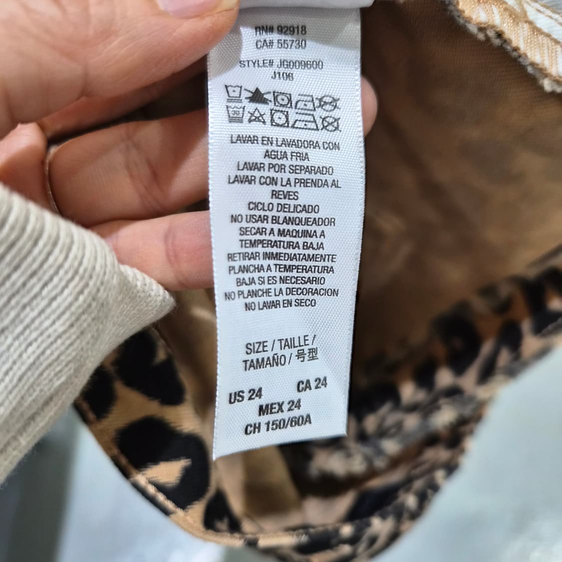 쥬시 꾸뛰르 레오파드 프린트 숏팬츠 상품이미지7