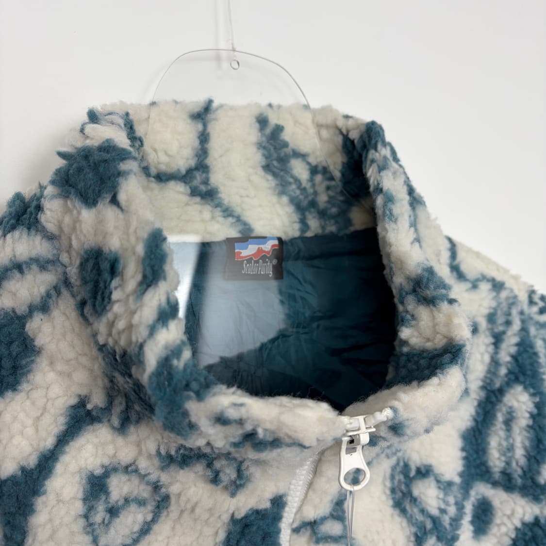 데드스탁 빈티지 패턴 플리스 후리스 베스트 조끼 상품이미지2