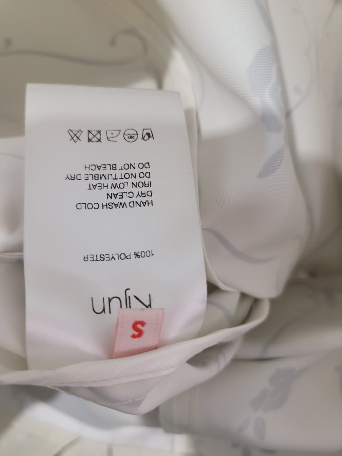 기준 kijun 와일드로즈 슬립 롱원피스 S사이즈 택달린새제품 상품이미지10