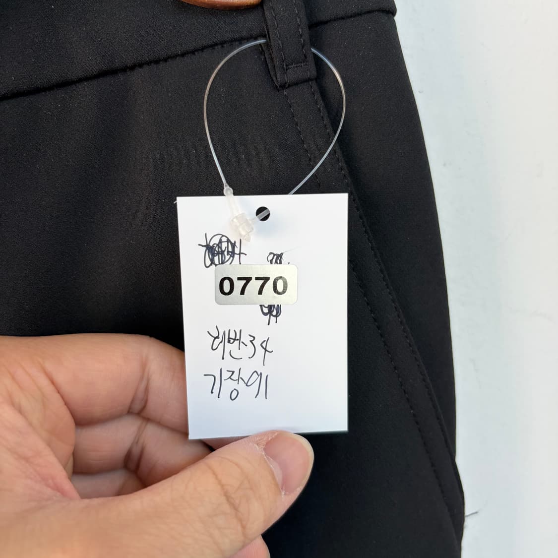 데니스 에디션 블랙 여성 정장 바지 슬랙스 상품이미지8