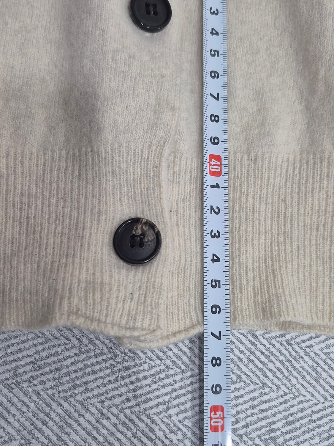 마르디메크르디 캐시미어 울 가디건 상품이미지7