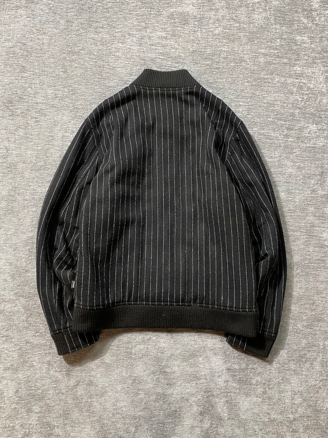 [L] Stussy 스투시 스트라이프 스타디움 자켓 상품이미지5