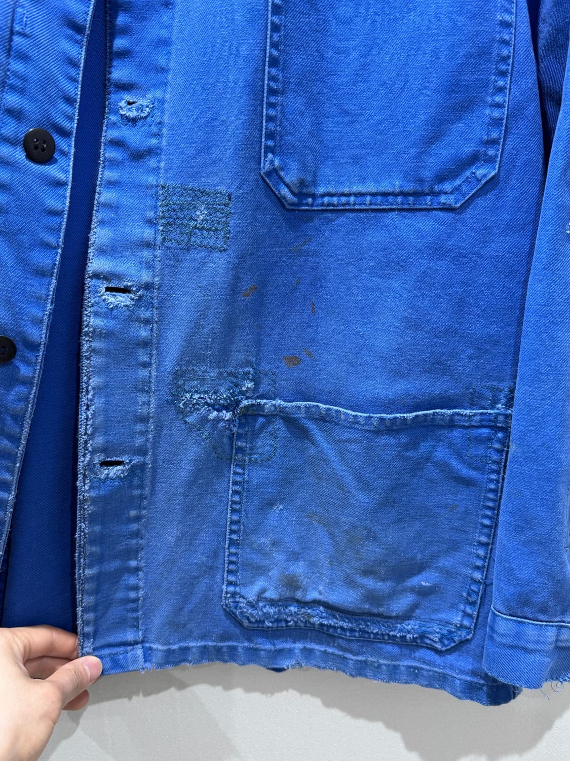 빈티지 패치워크 프렌치 워크 자켓 상품이미지4