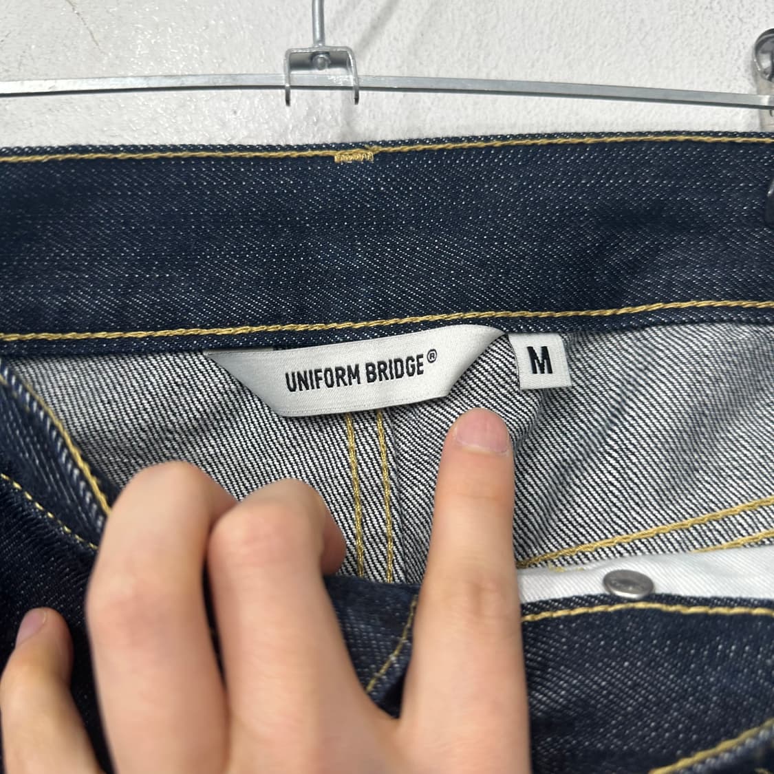 유니폼브릿지 셀비지 생지 데님 상품이미지3