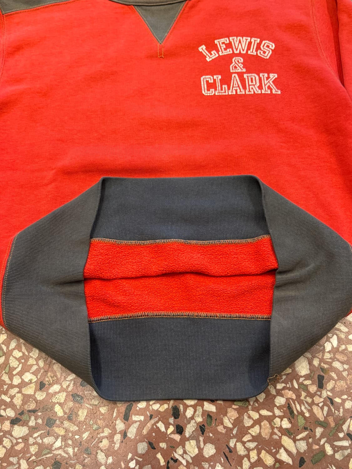 쿠쉬맨 Lewis & Clark 투톤 스웻 (L) 상품이미지5