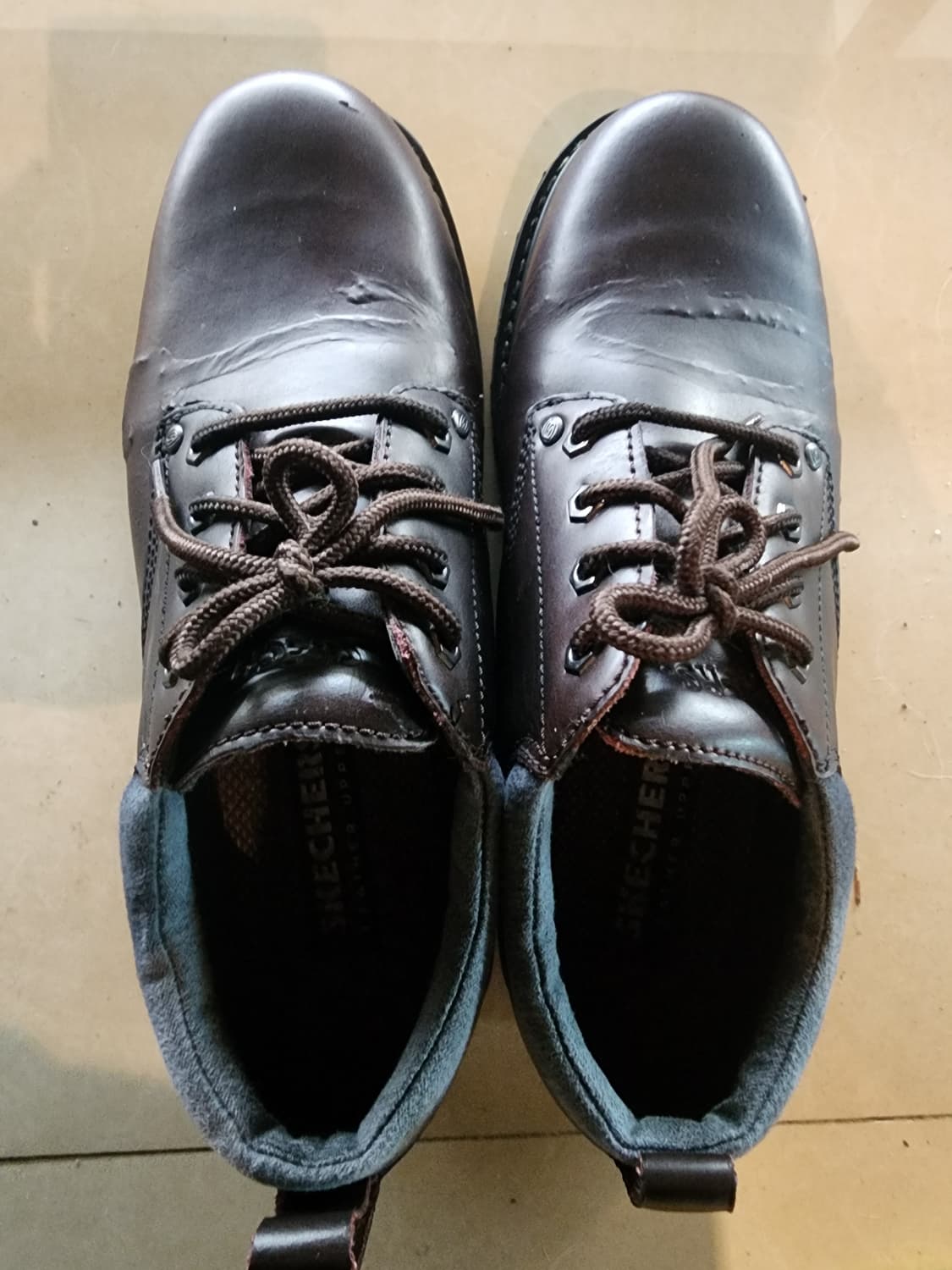 SKECHERS 스케쳐스 남자 단화 팜. 280사이즈 남성 가죽 구두 상품이미지2