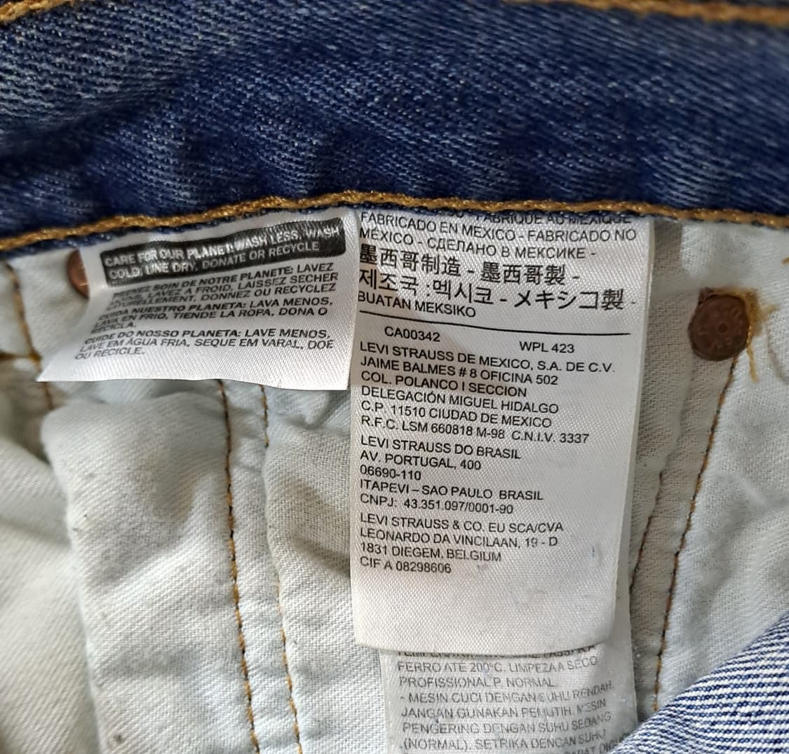 (택포) 리바이스 501 커스텀 데님팬츠 30 B639 상품이미지6