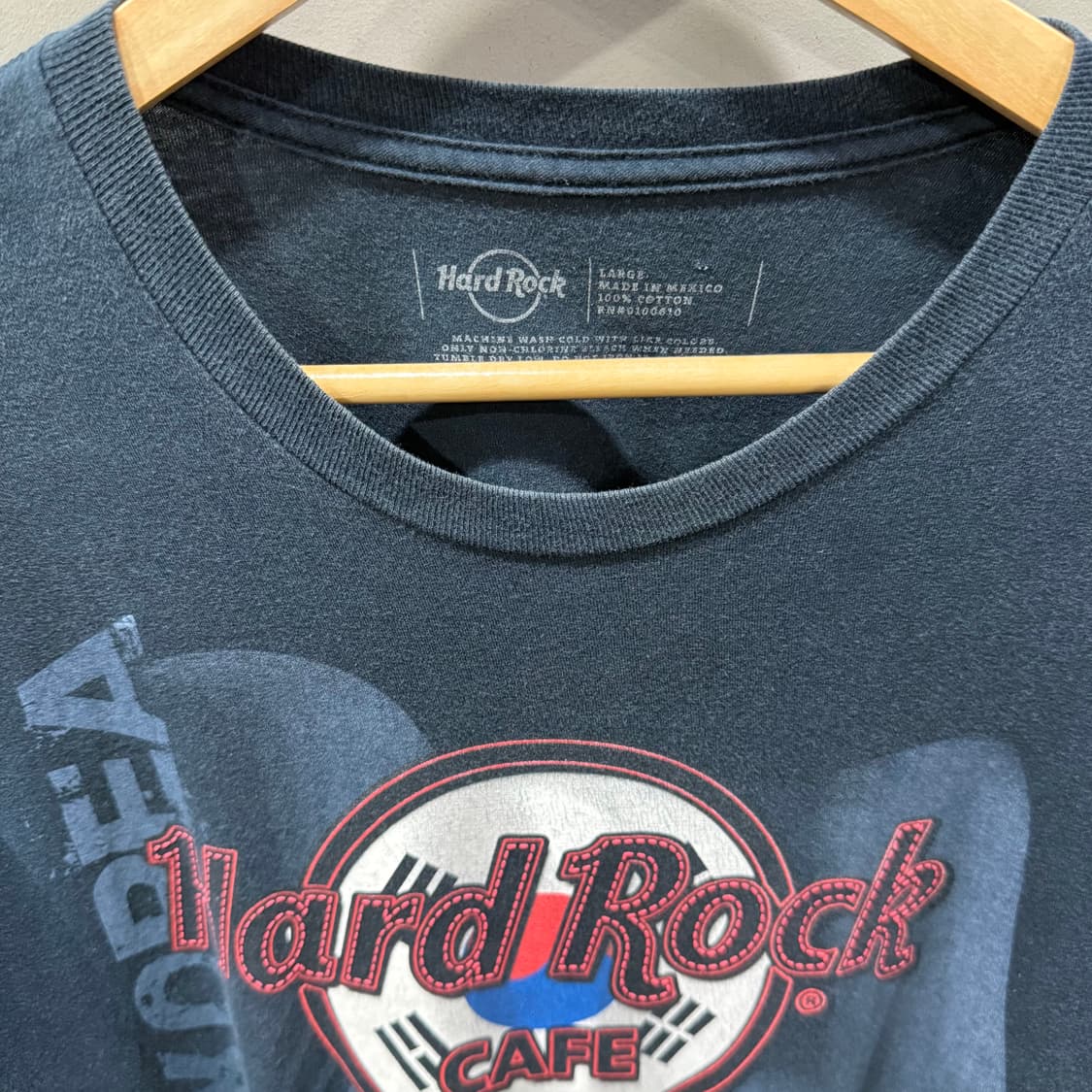 L 하드락카페 Hard Rock CAFE KOREA BUSAN 반팔 티셔 상품이미지3