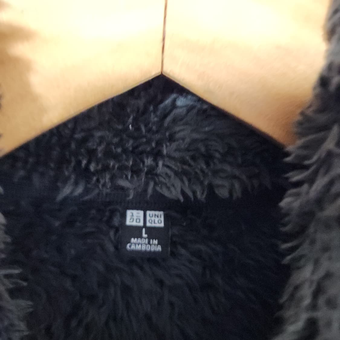 J48 [L] 유니클로 뽀글이 후리스 플리스 점퍼
 상품이미지2