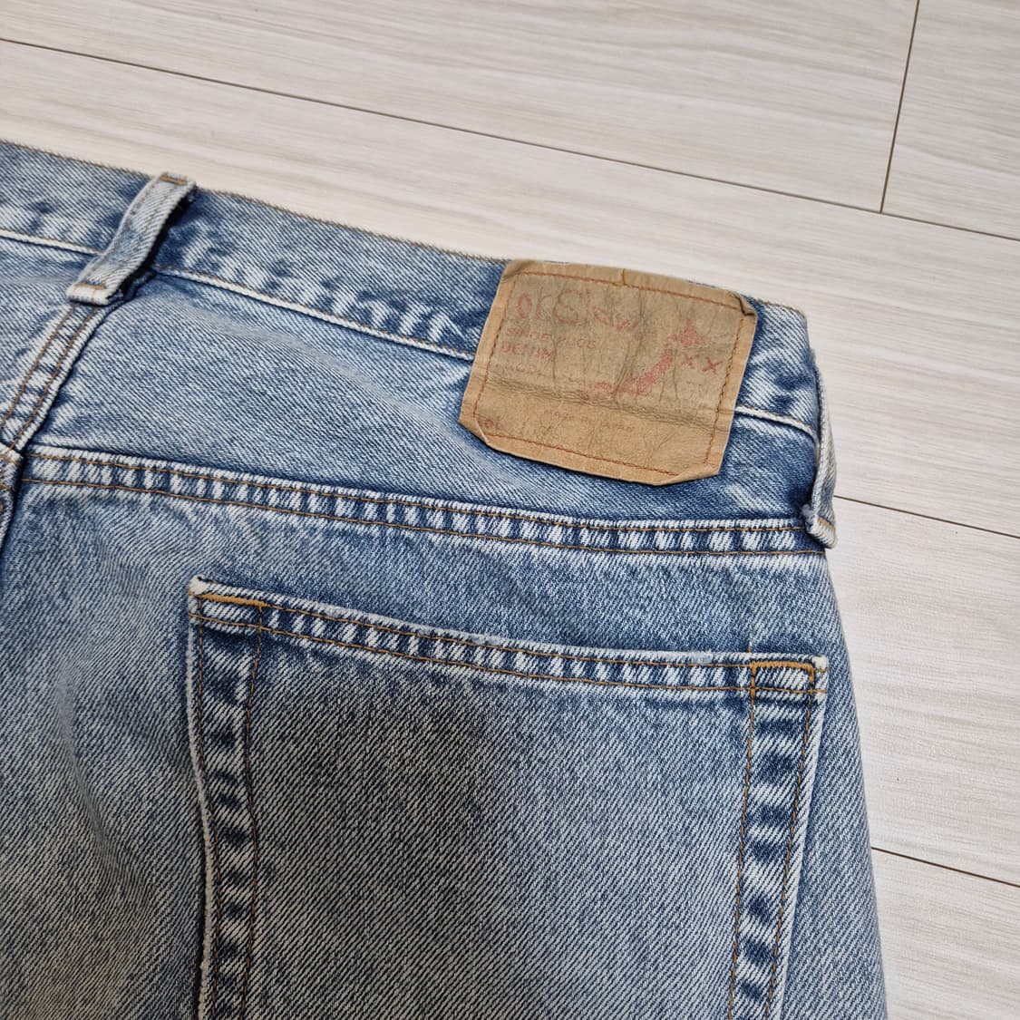 오어슬로우 105W 90s Sky Blue 3사이즈 판매 상품이미지3