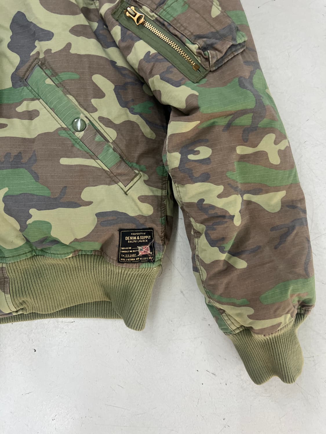 폴로 랄프로렌 데님앤서플라이 n2b 카모 파카 상품이미지5