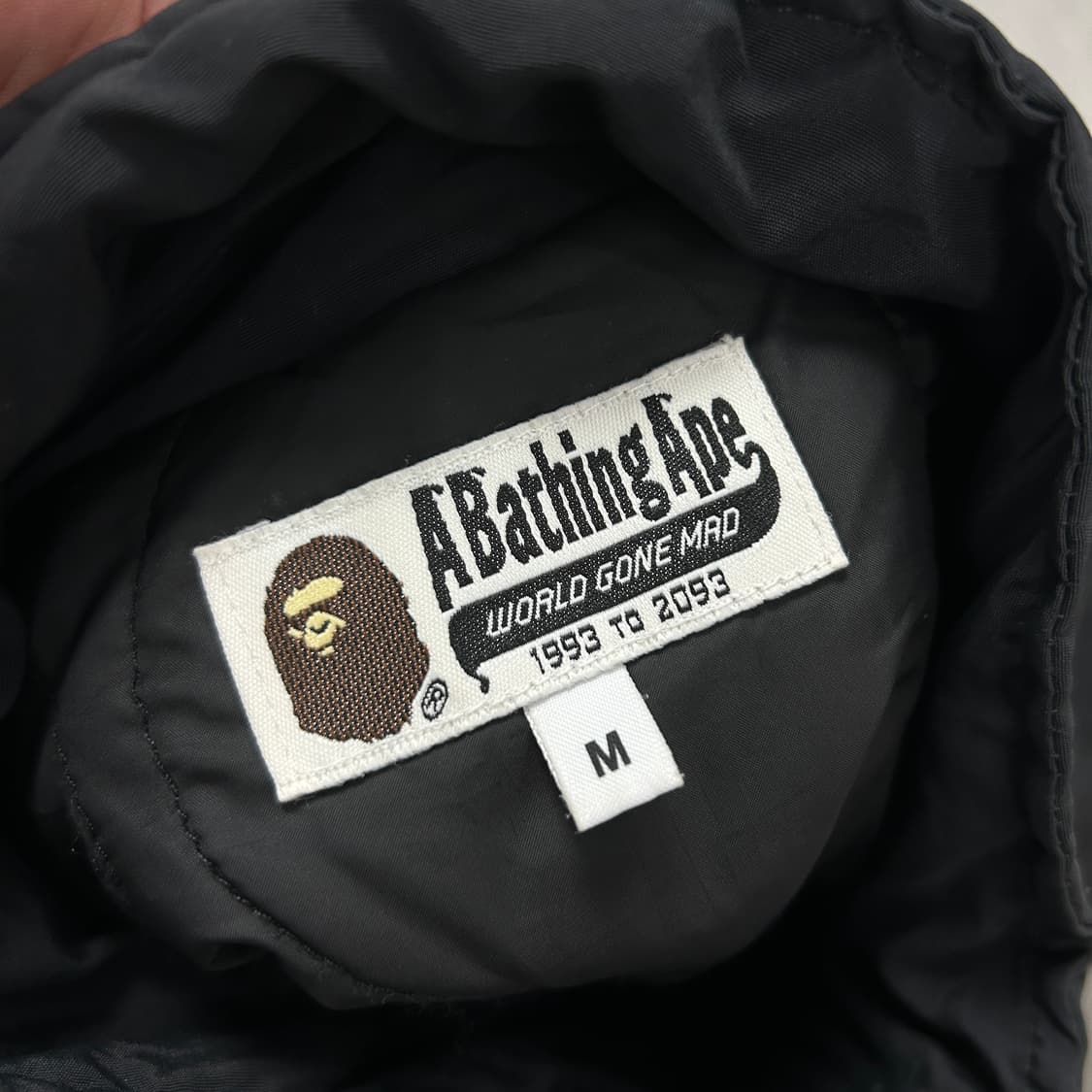 베이프 카모 누빔 플라이트 자켓(M) 상품이미지2