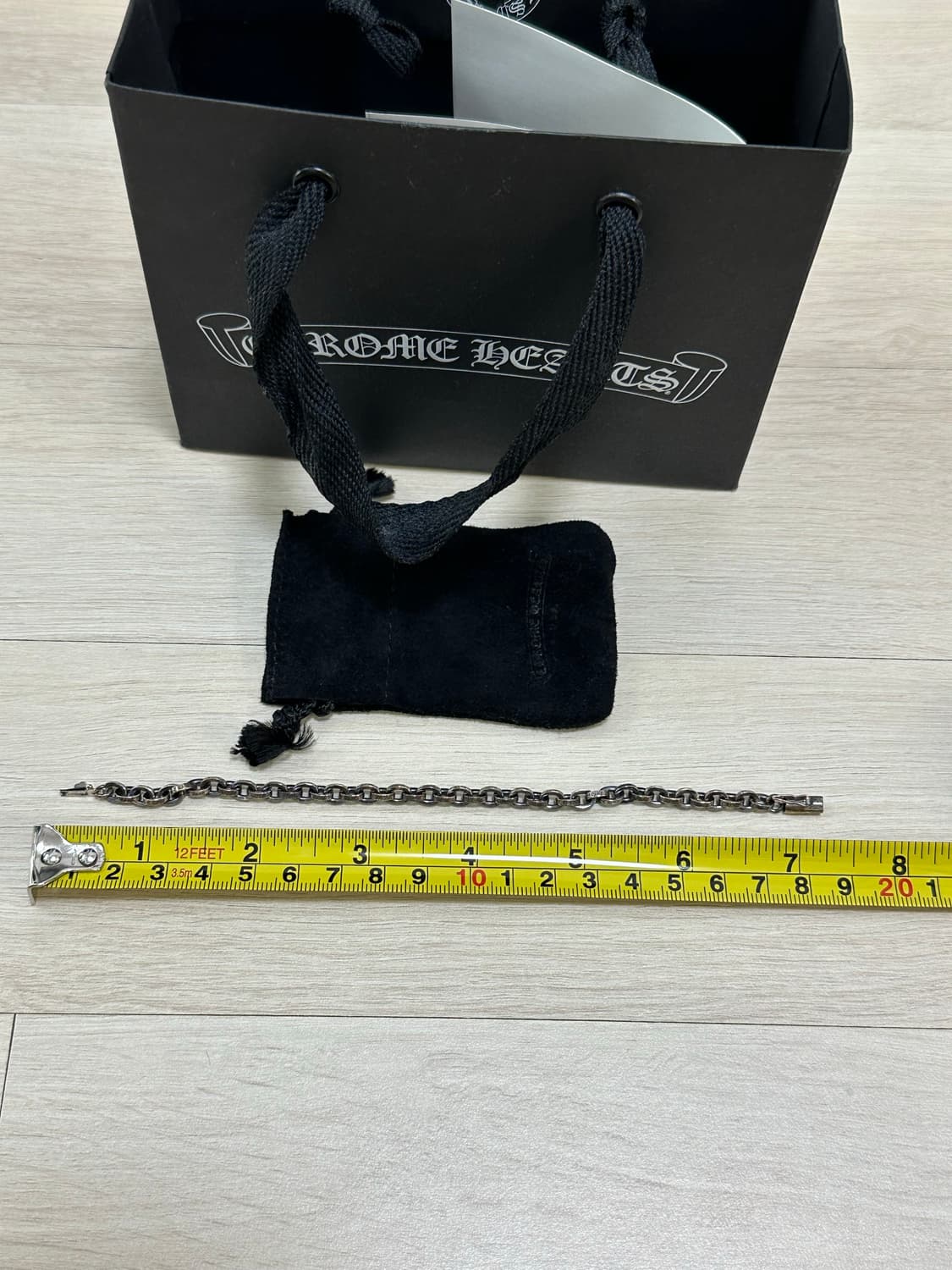크롬하츠 페이퍼체인 팔찌 상품이미지3