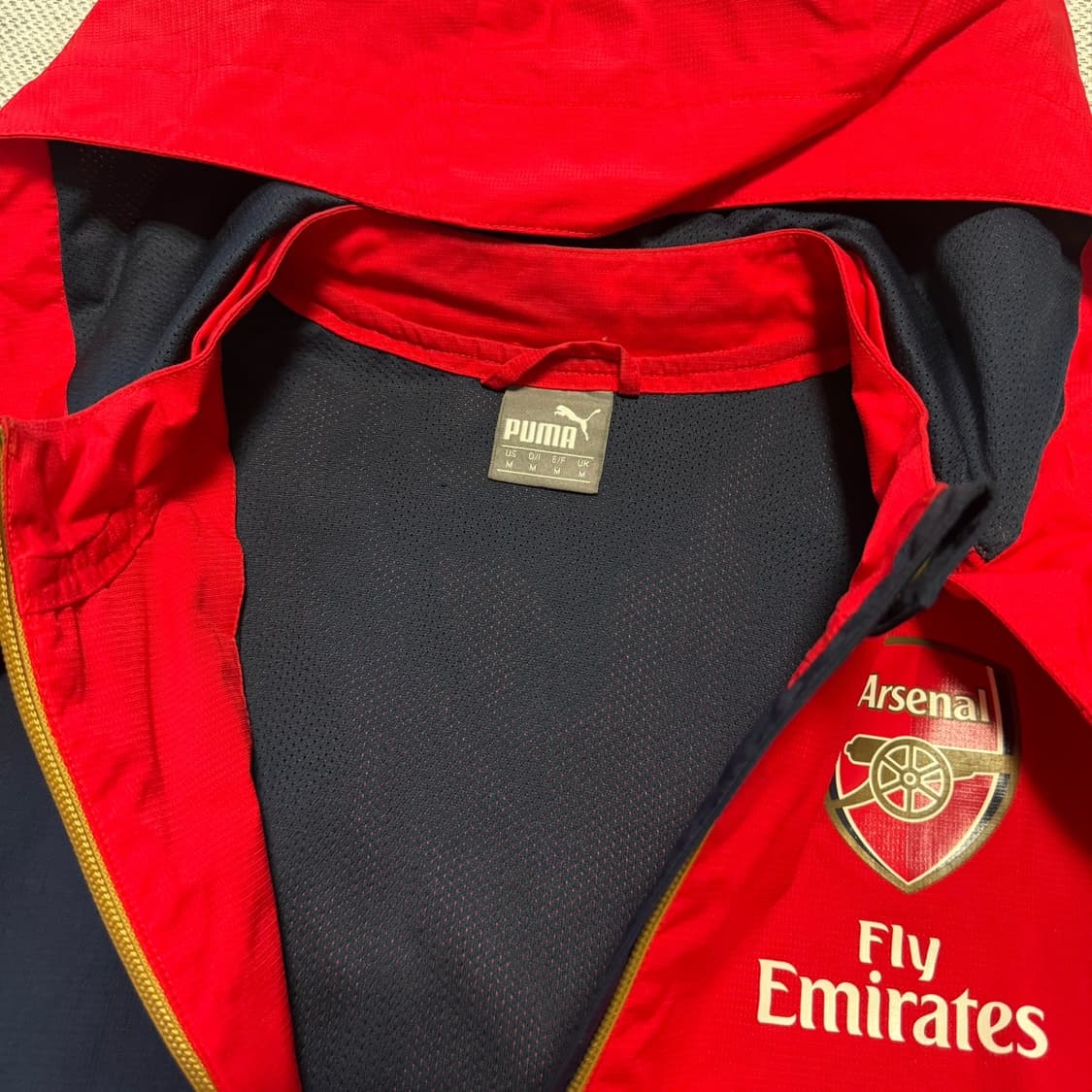 푸마 아스날 바람막이 자켓 상품이미지3