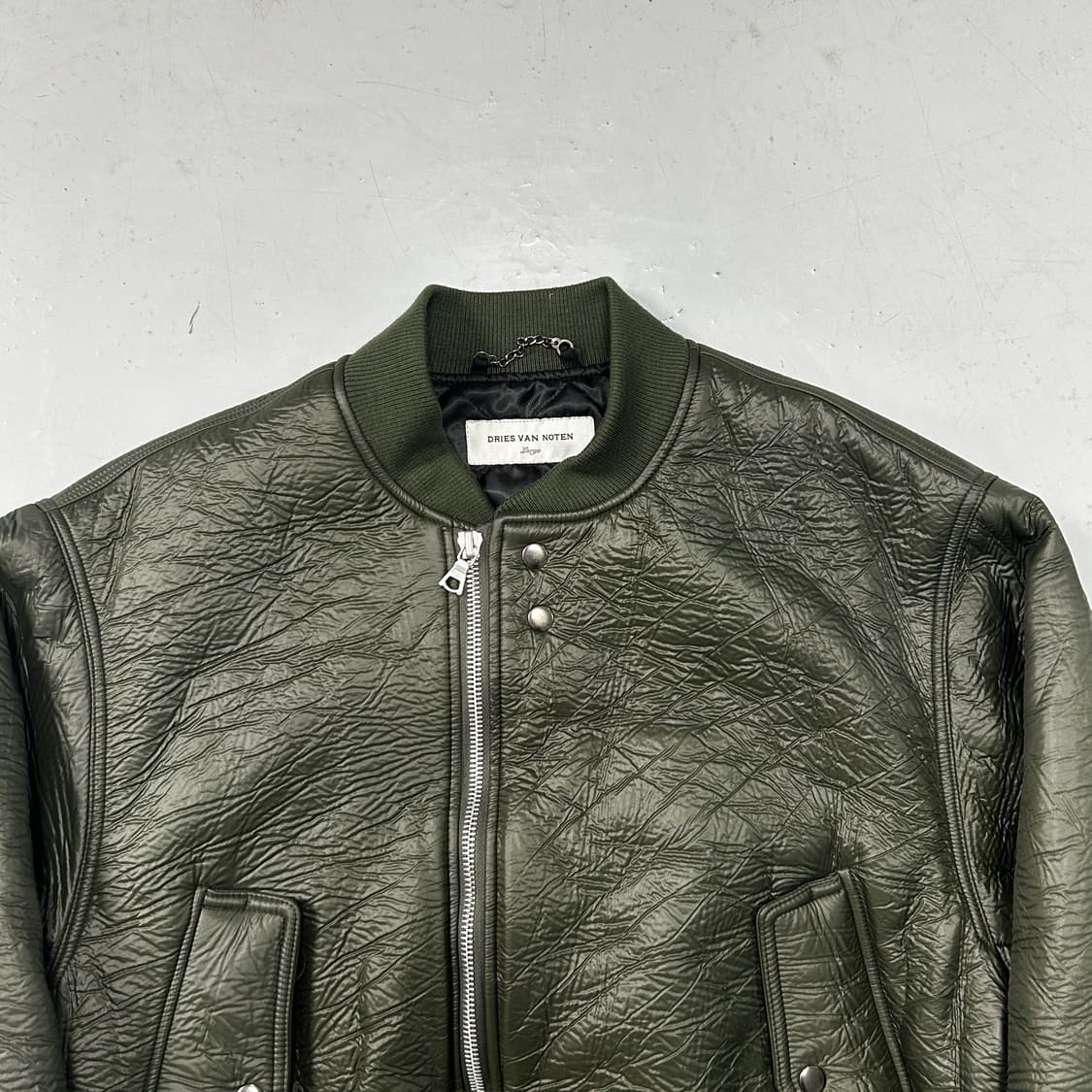 드리스 반 노튼 크링클 봄버 상품이미지2