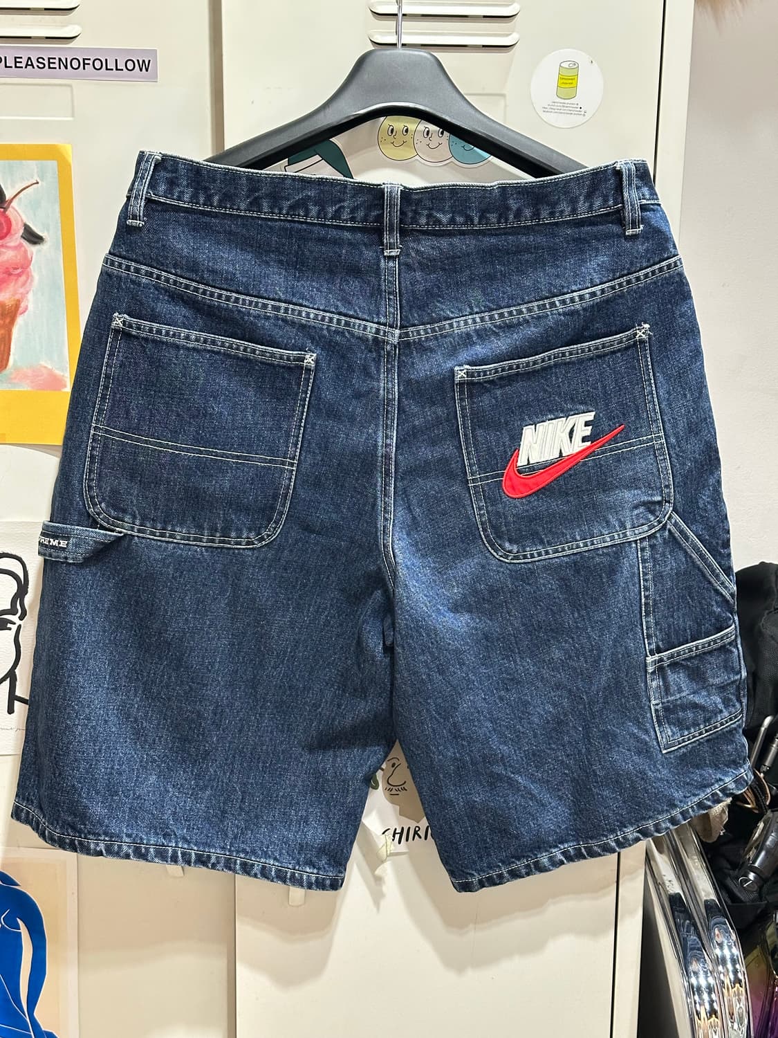 슈프림나이키데님팬츠팝니다 상품이미지2
