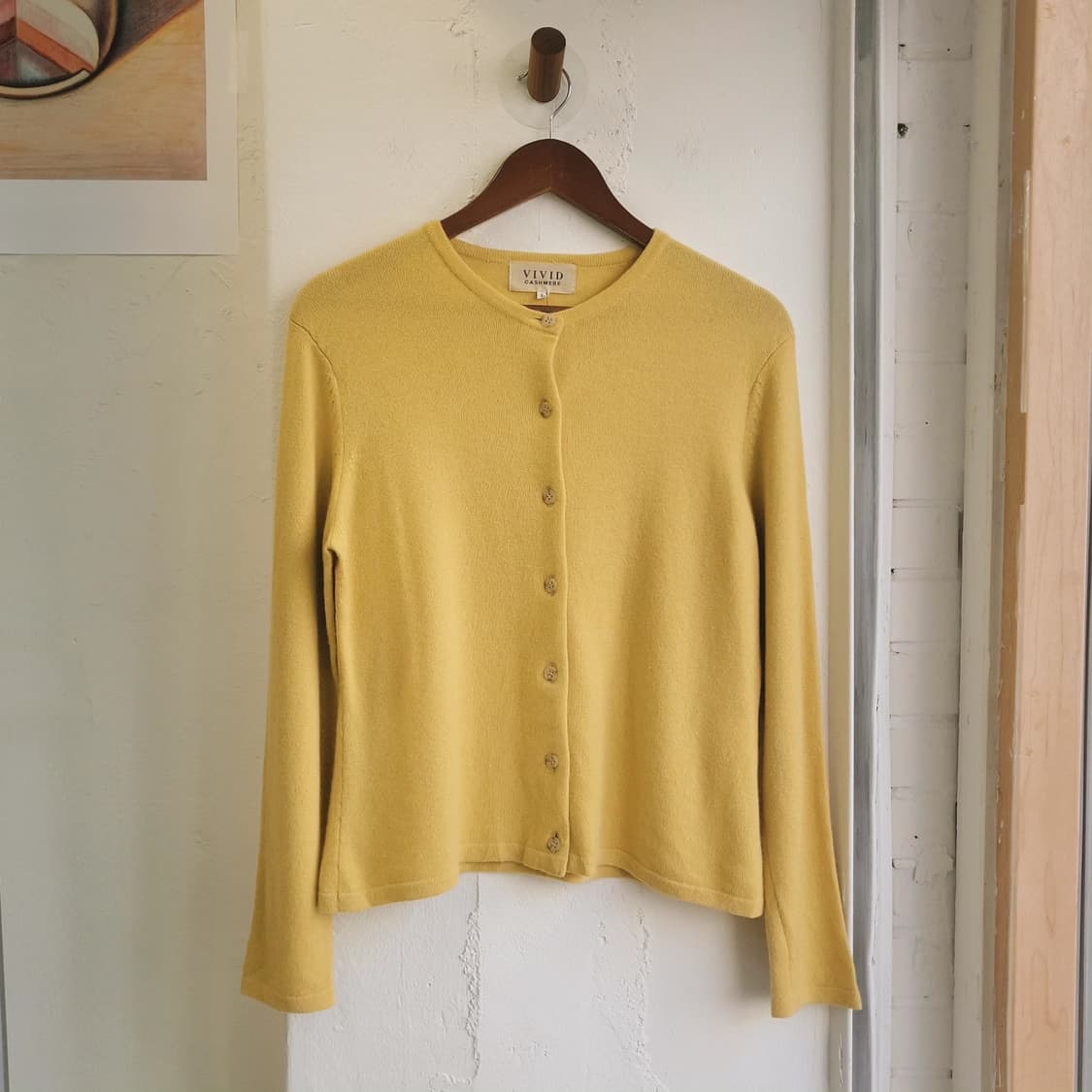 Vivid Cashmere 캐시미어100 가디건 상품이미지1