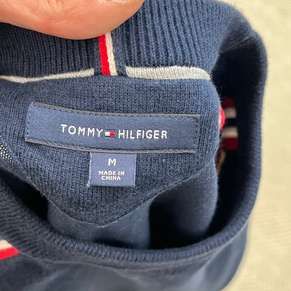 타미힐피거 스트라이프 니트 r3283 상품이미지5
