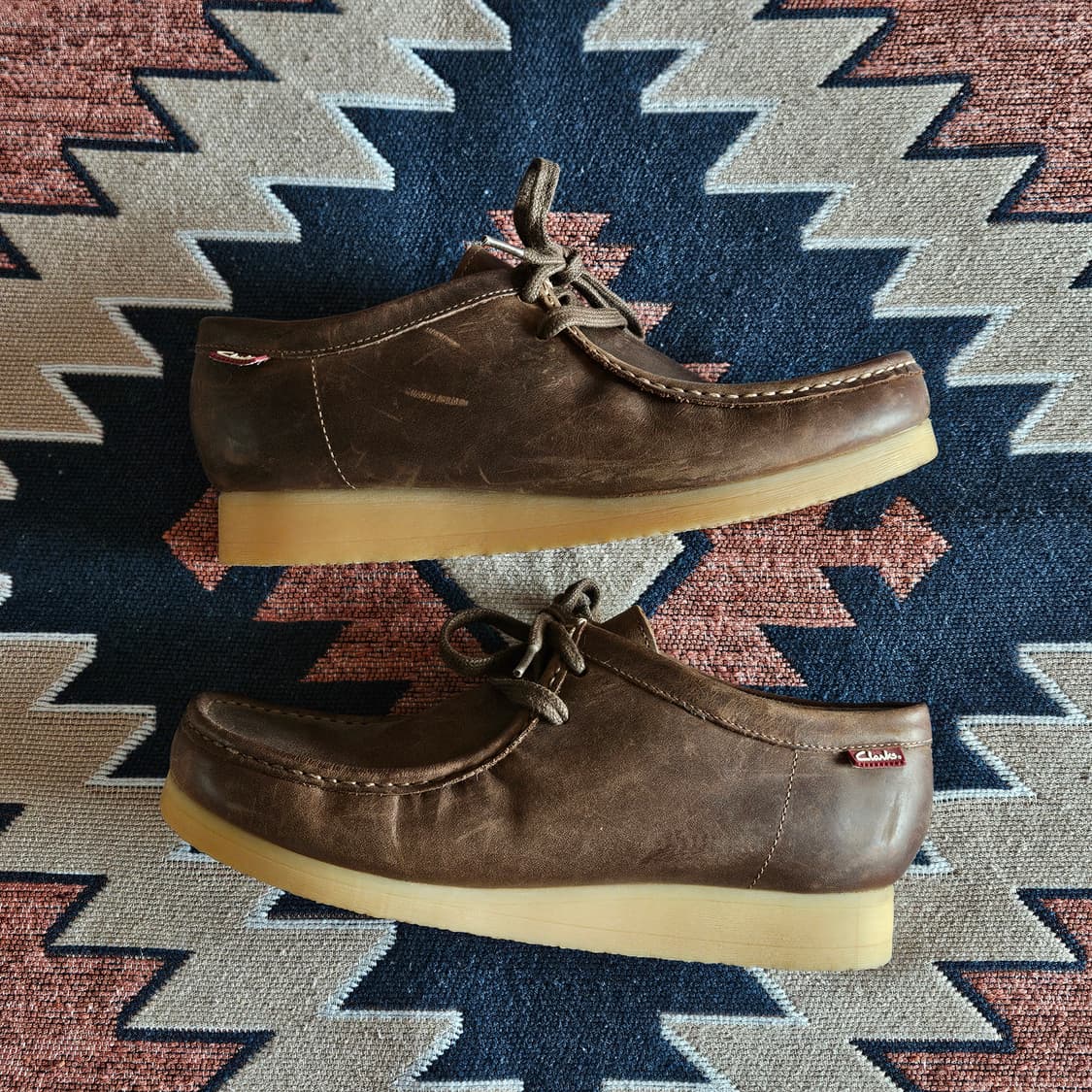 클락스 스틴슨 로우 / 비즈왁스 레더 상품이미지2